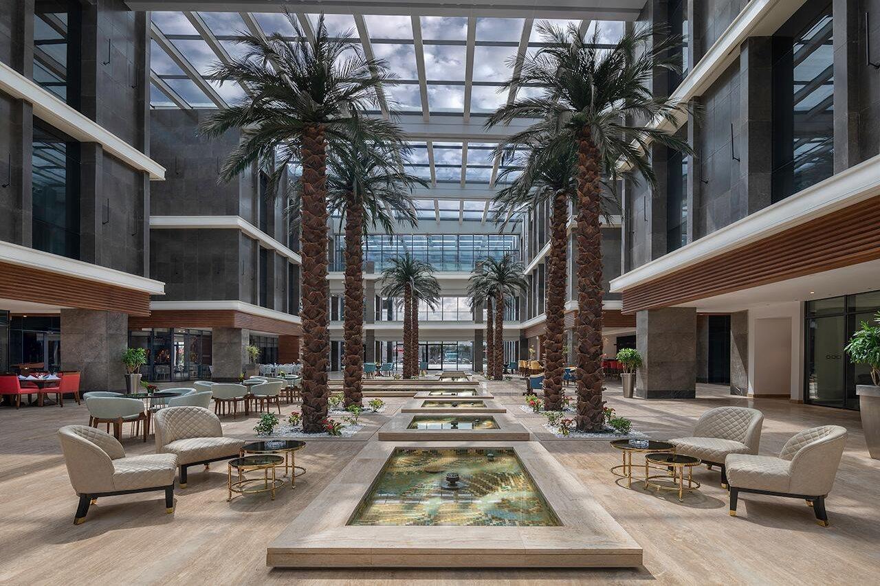 Crystal Inn Hotel - Alamein (Adults Only) El Alamein Luaran gambar The lobby of the hotel
